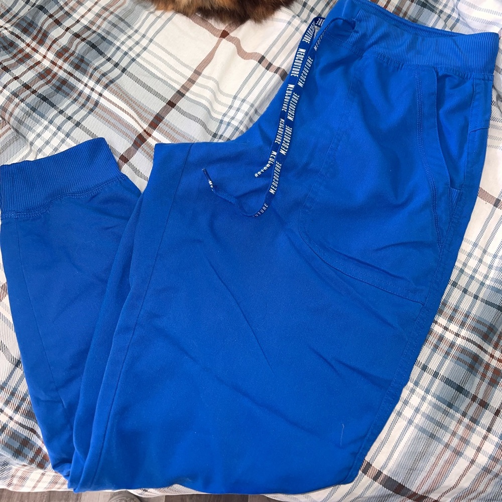 Med Couture Blue Jogger Pants